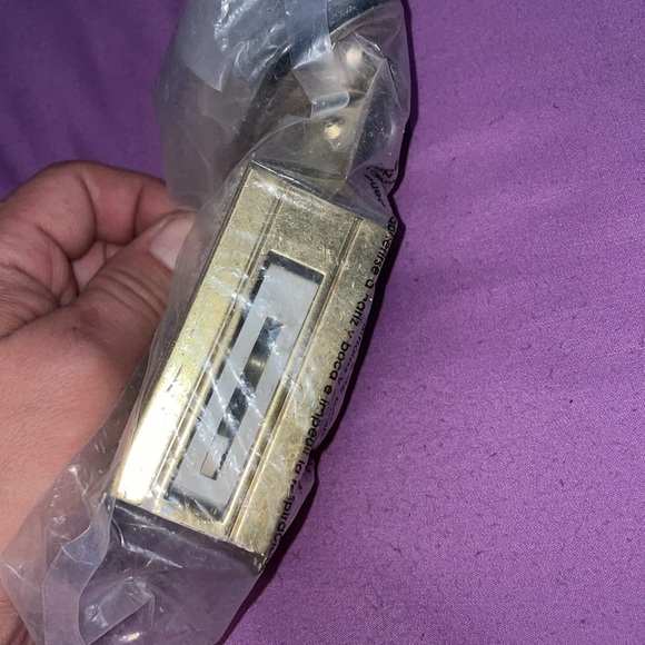 NEW Premium Quality Mid-Century Pocket Door Privacy Lock Set in Polished Brass - Picture 5 of 8